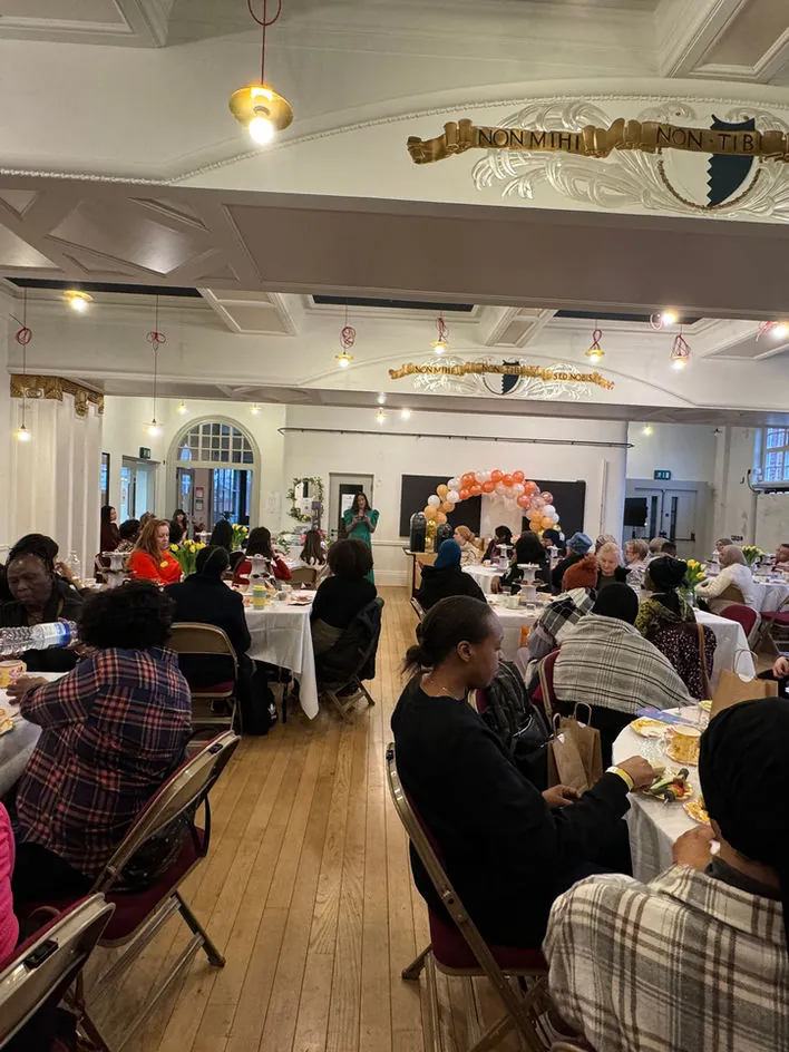 Community conversation at Communi-TEA