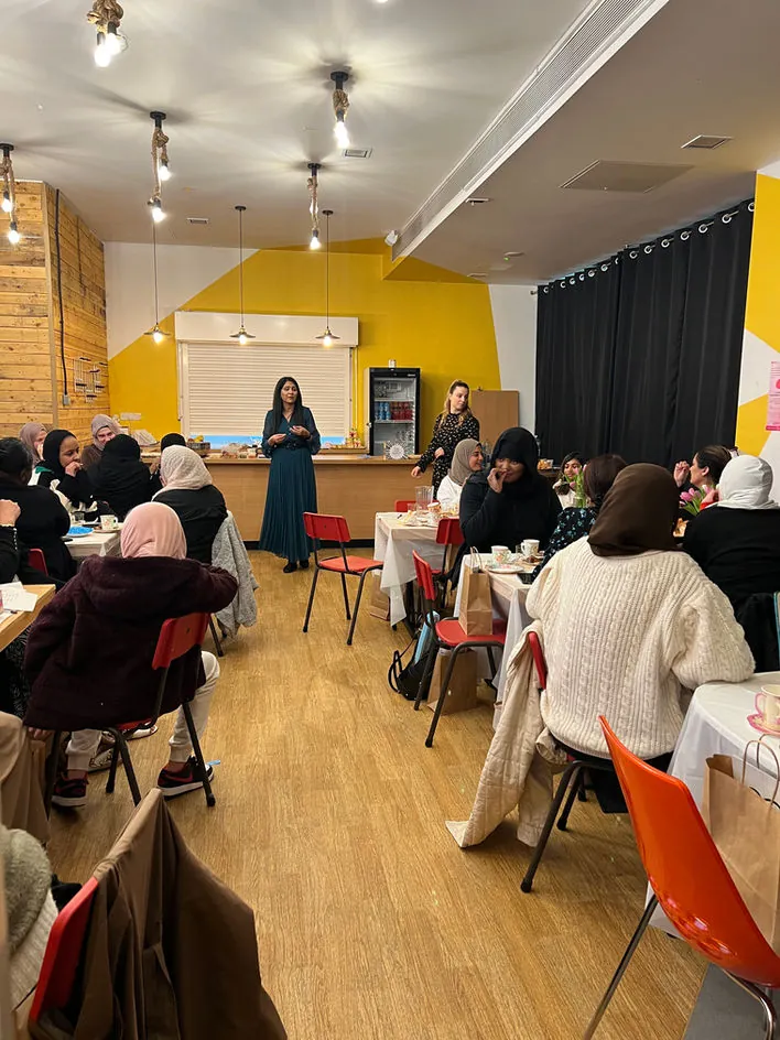 Sharing stories at Communi-TEA